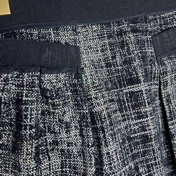 Milly Tweed Mini Skirt with Metallic Detail - Picture 3 of 8